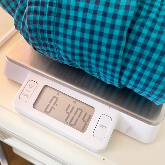 Vineyard Vines Girls Flannel Blouse, Size 14 - Picture 4 of 4